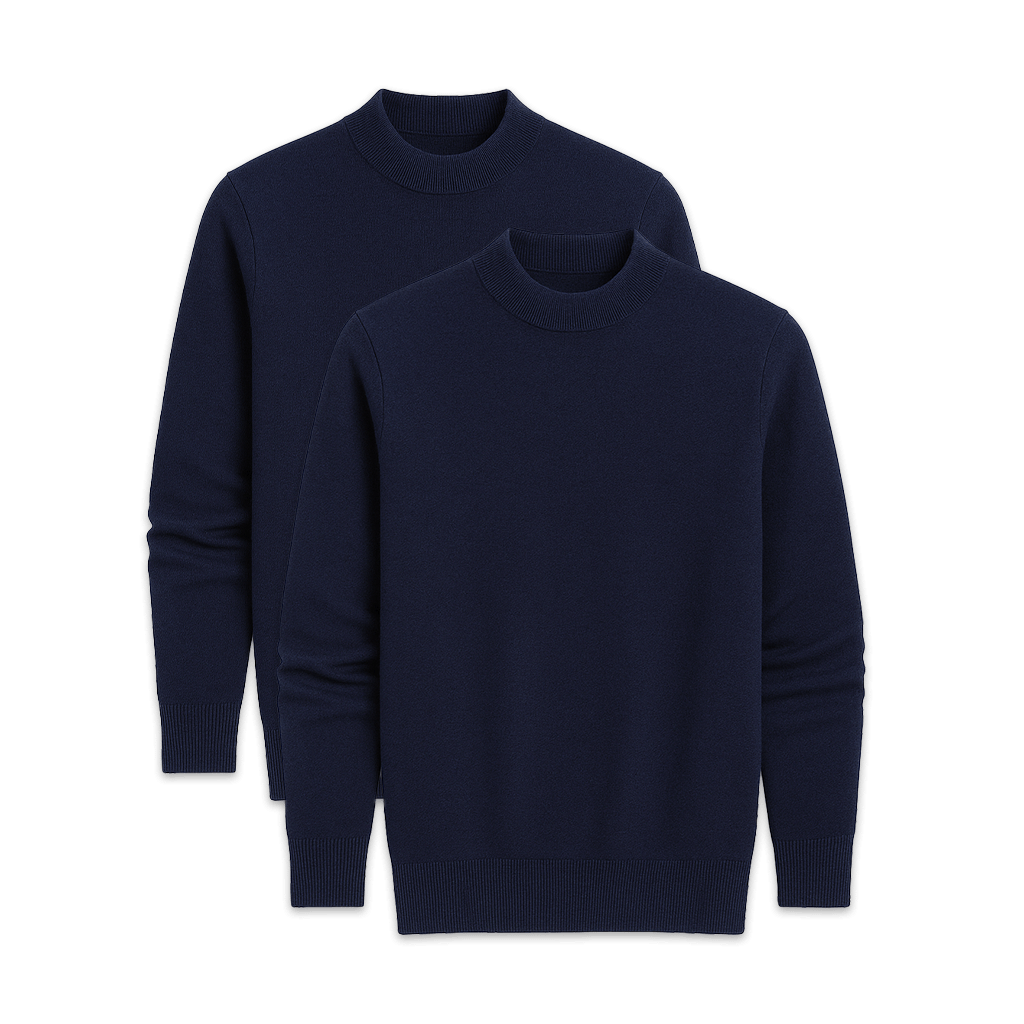 Set of 2 Men's Basic Sweaters | Relvorn