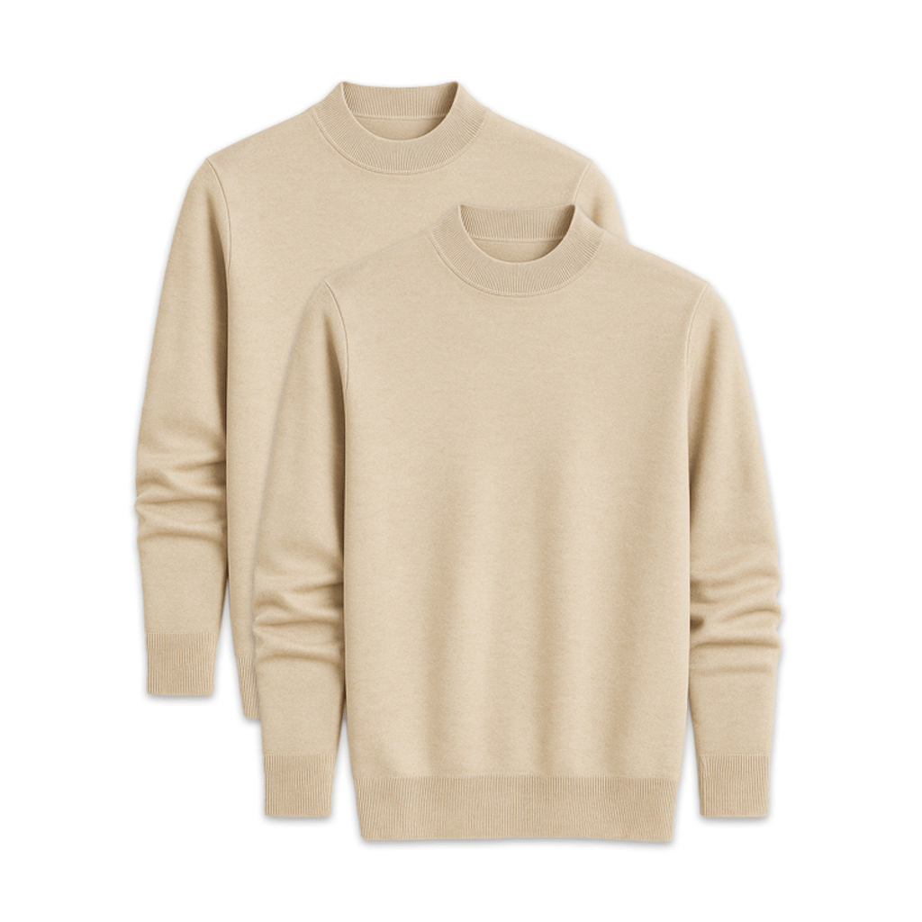 Set of 2 Men's Basic Sweaters | Relvorn