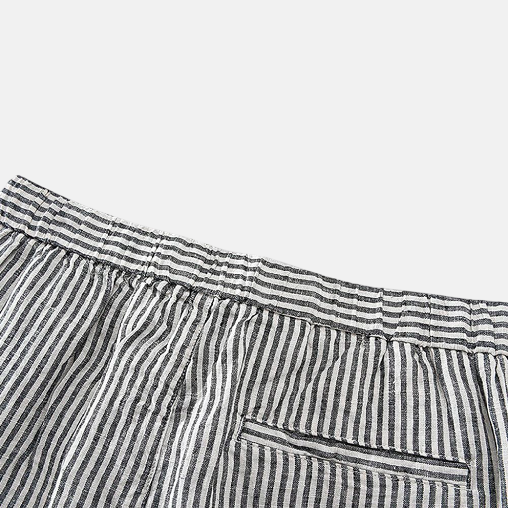 Men's Striped Linen Menswear Piece | Relvorn