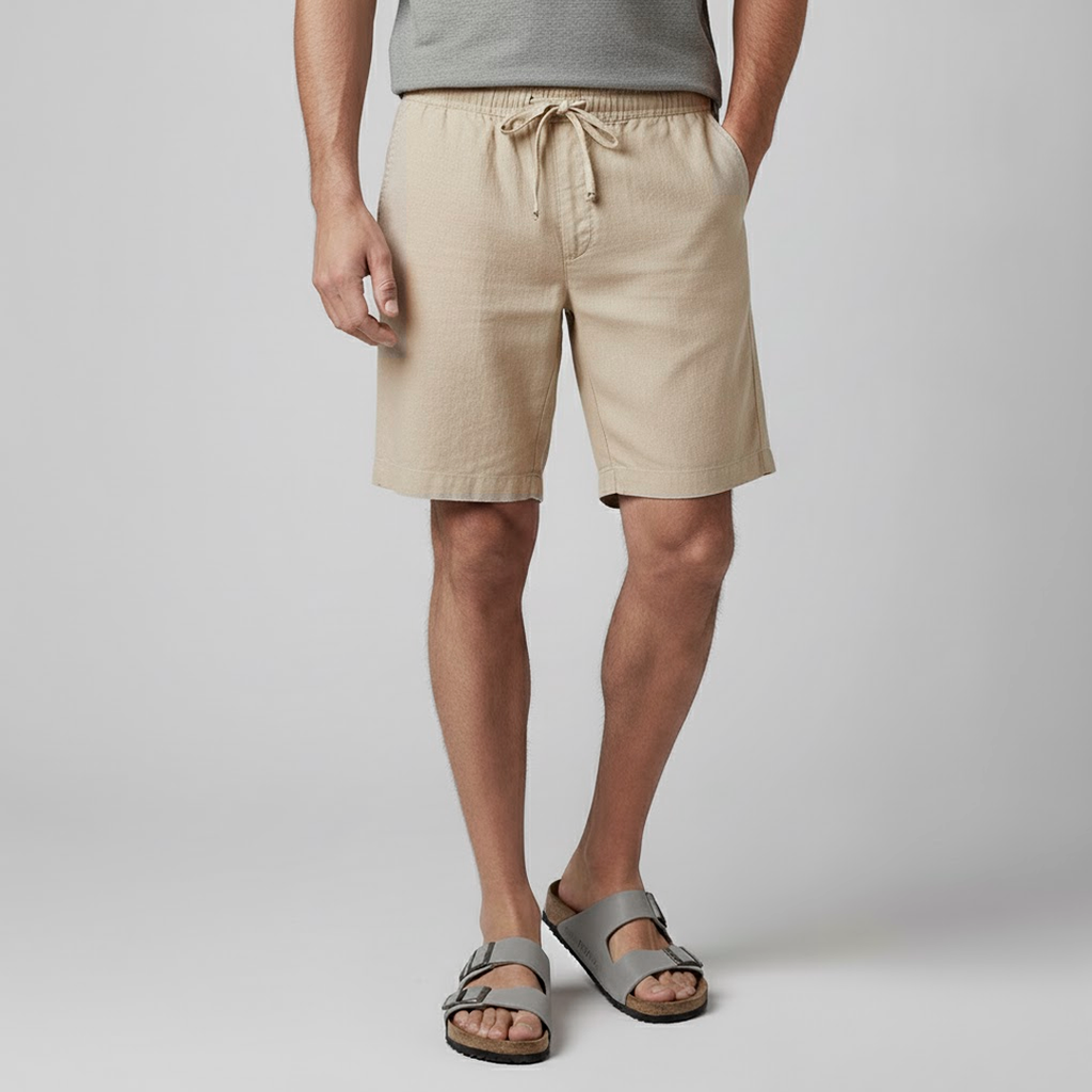 Men's Linen Capri Menswear Piece | Relvorn