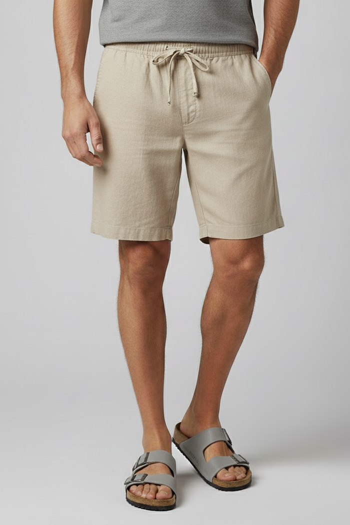 Men's Linen Capri Menswear Piece | Relvorn