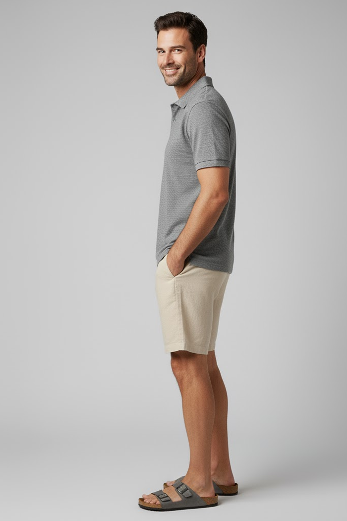 Men's Linen Capri Menswear Piece | Relvorn