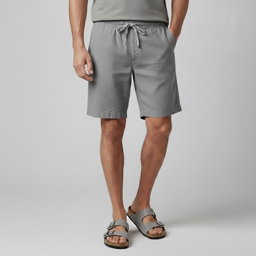 Men's Linen Capri Menswear Piece | Relvorn