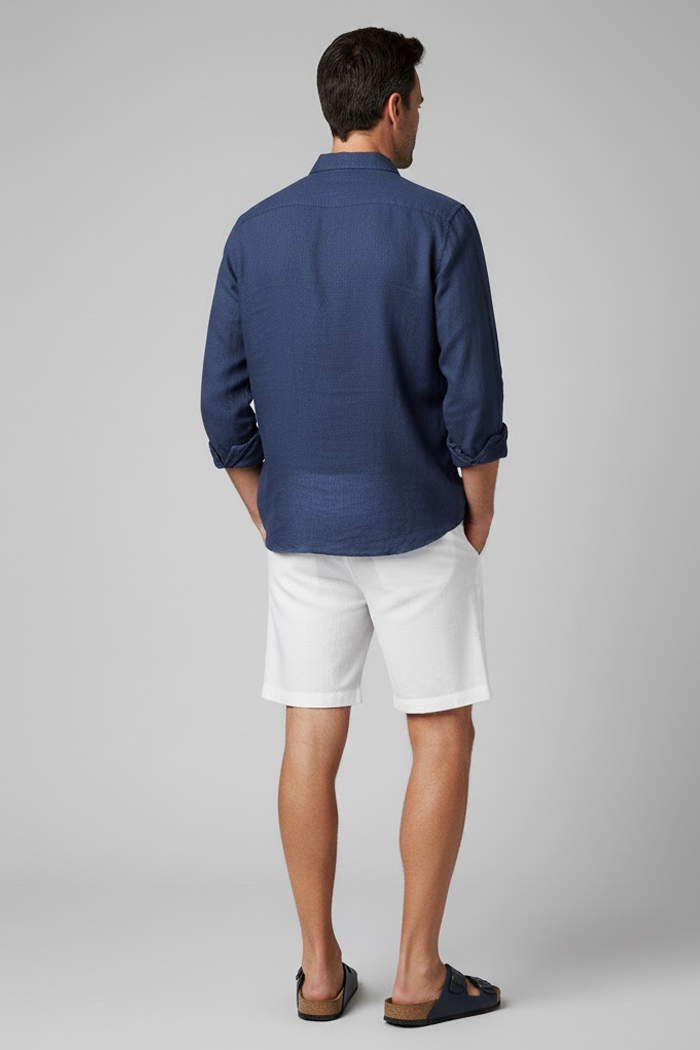 Men's Linen White Menswear Piece | Relvorn