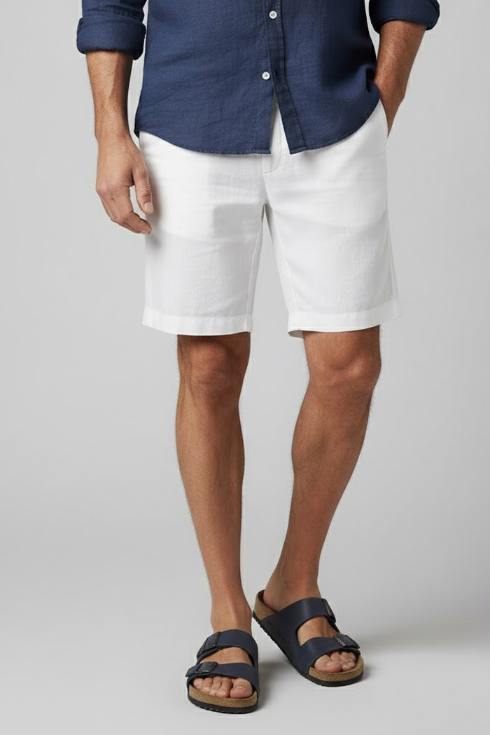 Men's Linen White Menswear Piece | Relvorn