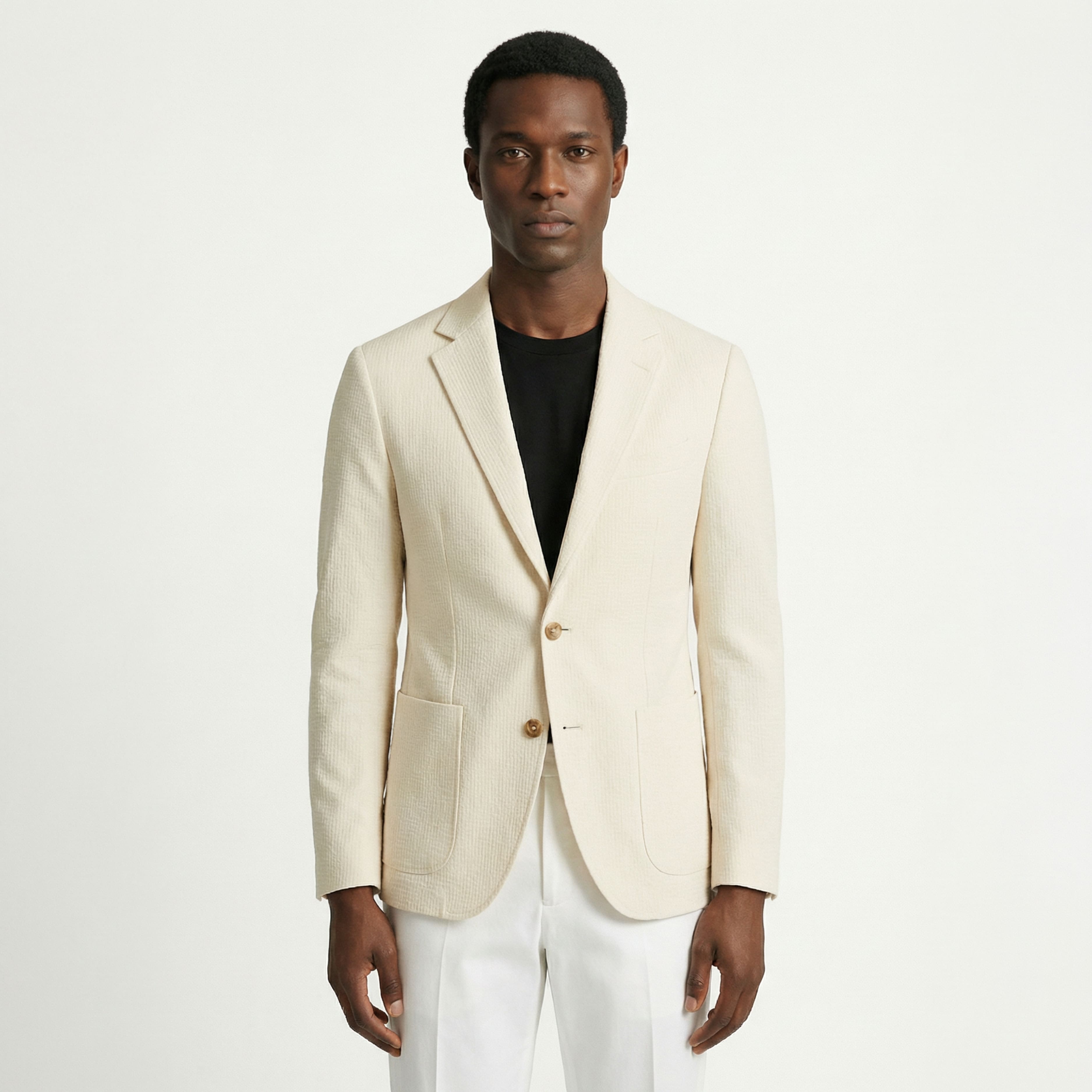 Men's Slim Fit Blazer Noble with Notch Lapel | Relvorn
