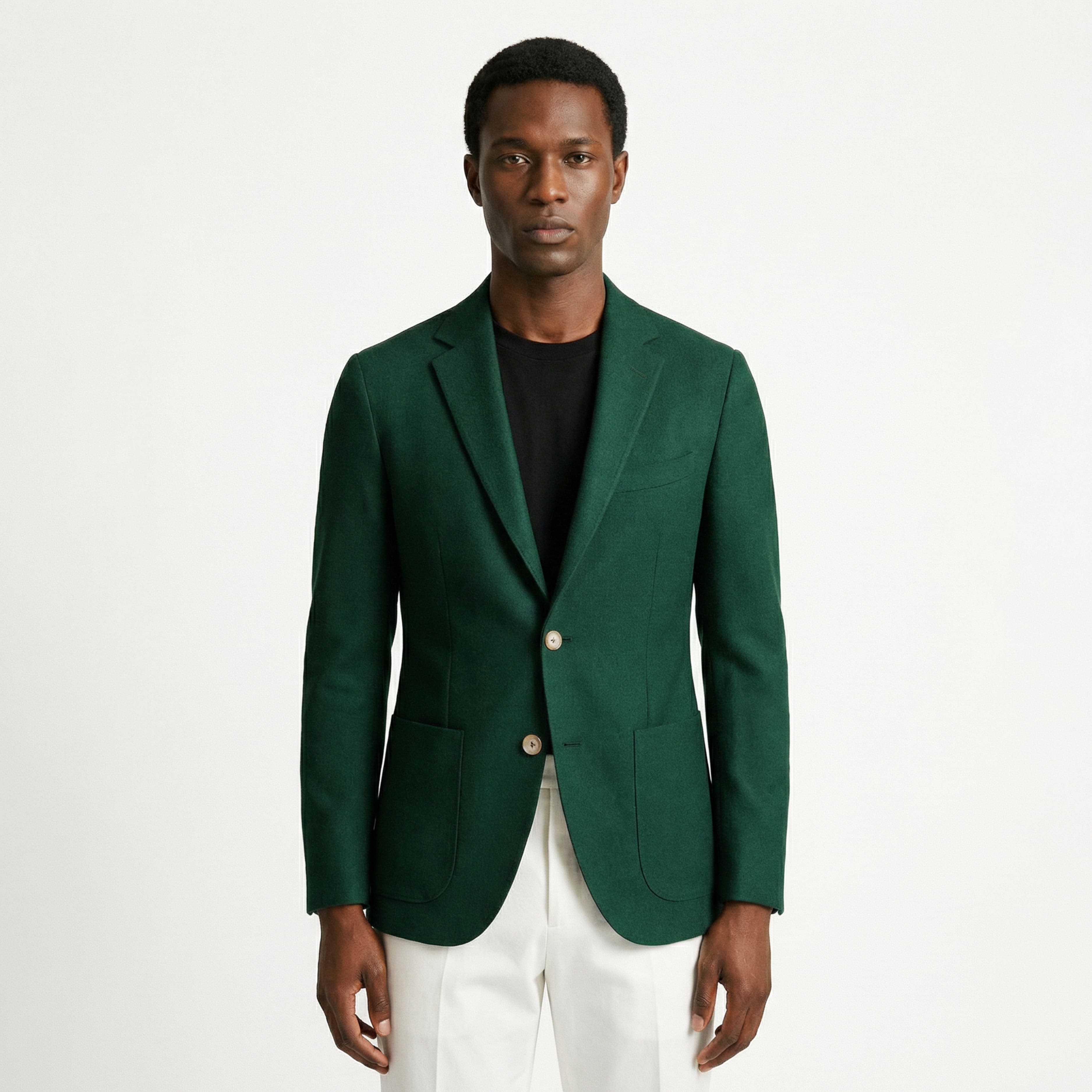 Men's Slim Fit Blazer Noble with Notch Lapel | Relvorn