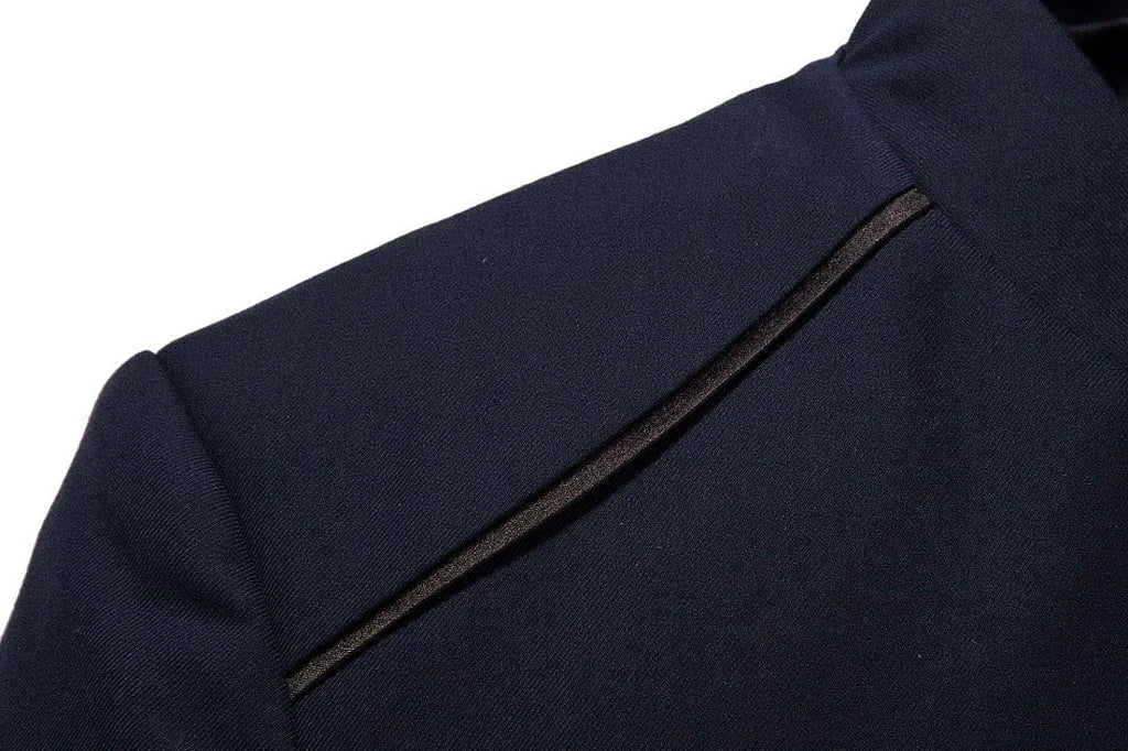 Men's Slim Fit Blazer With Collar Mandarim | Relvorn