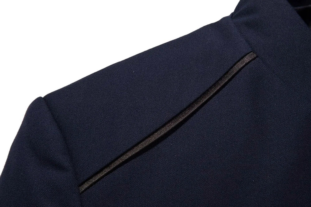 Men's Slim Fit Blazer With Collar Mandarim | Relvorn