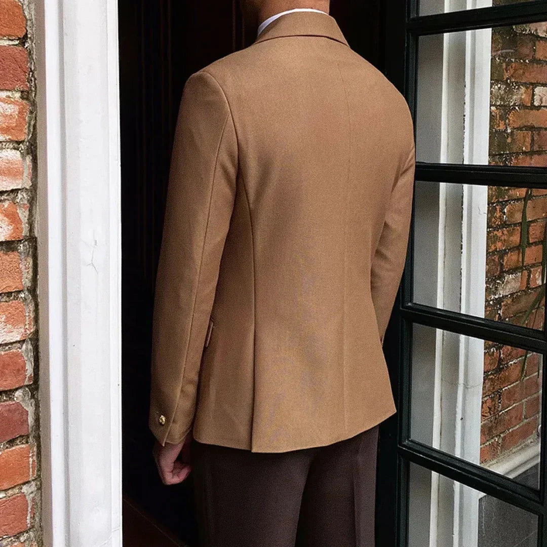 Men's Double-Breasted Blazer F002 | Relvorn
