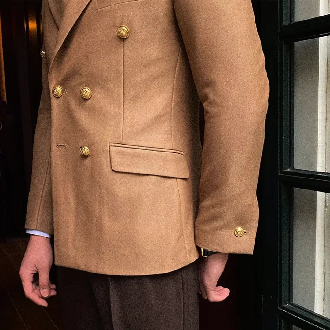Men's Double-Breasted Blazer F002 | Relvorn