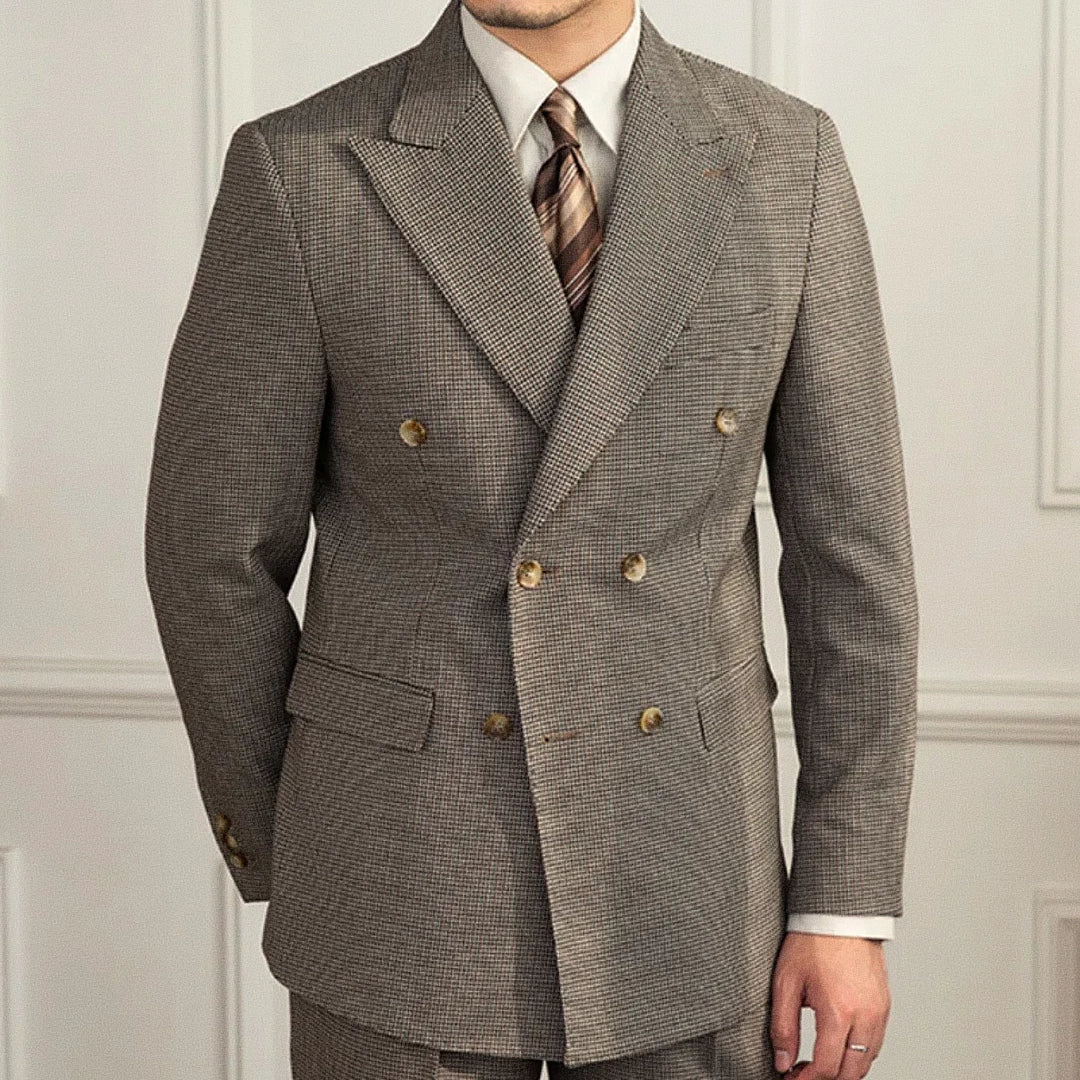 Men's Double-Breasted Blazer F003 | Relvorn