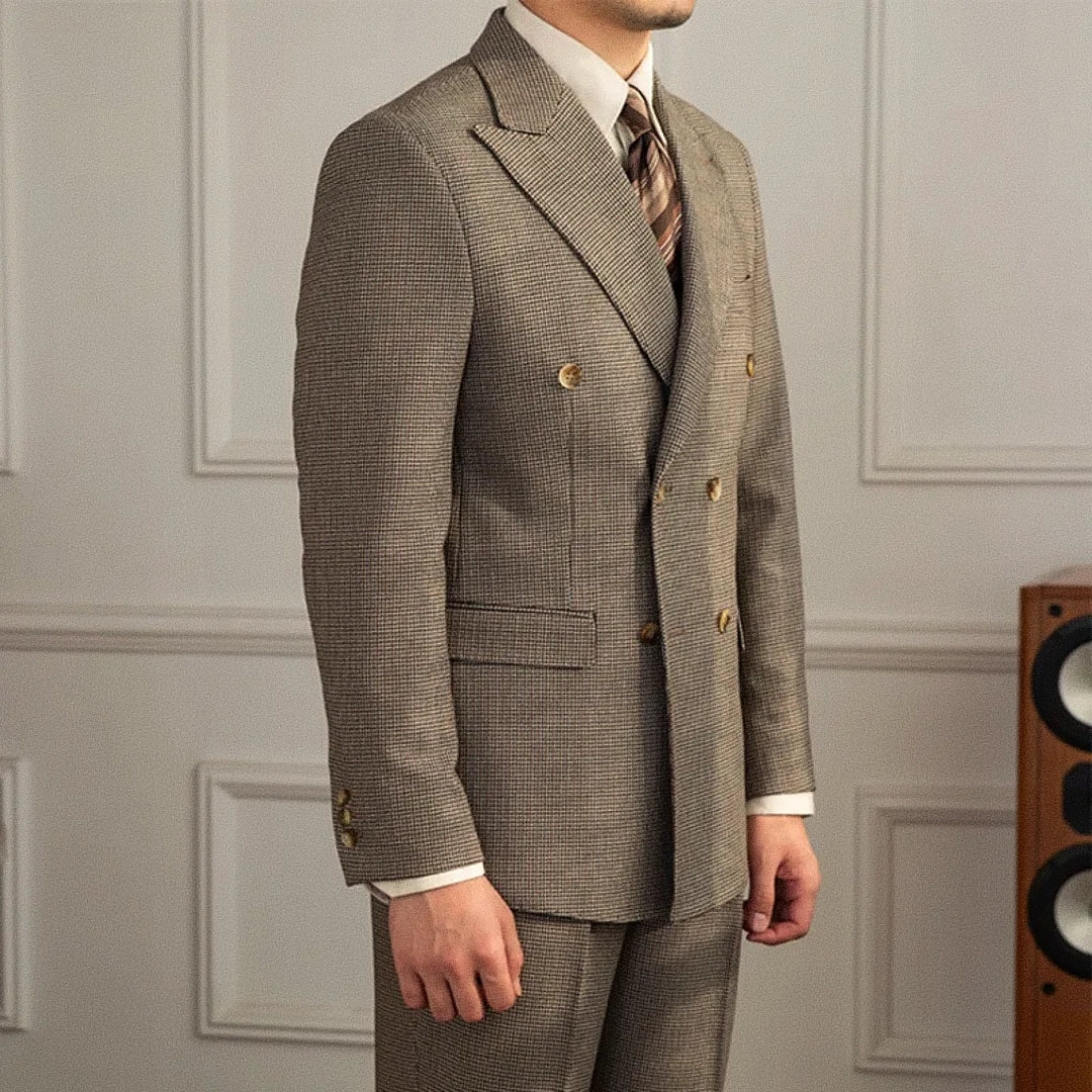 Men's Double-Breasted Blazer F003 | Relvorn