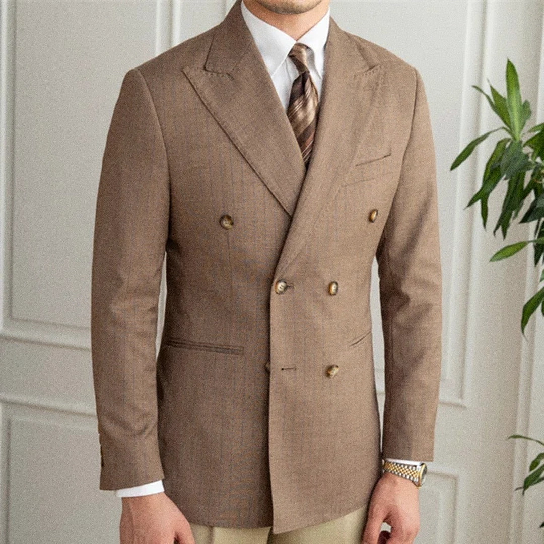 Men's Double-Breasted Blazer F009 | Relvorn