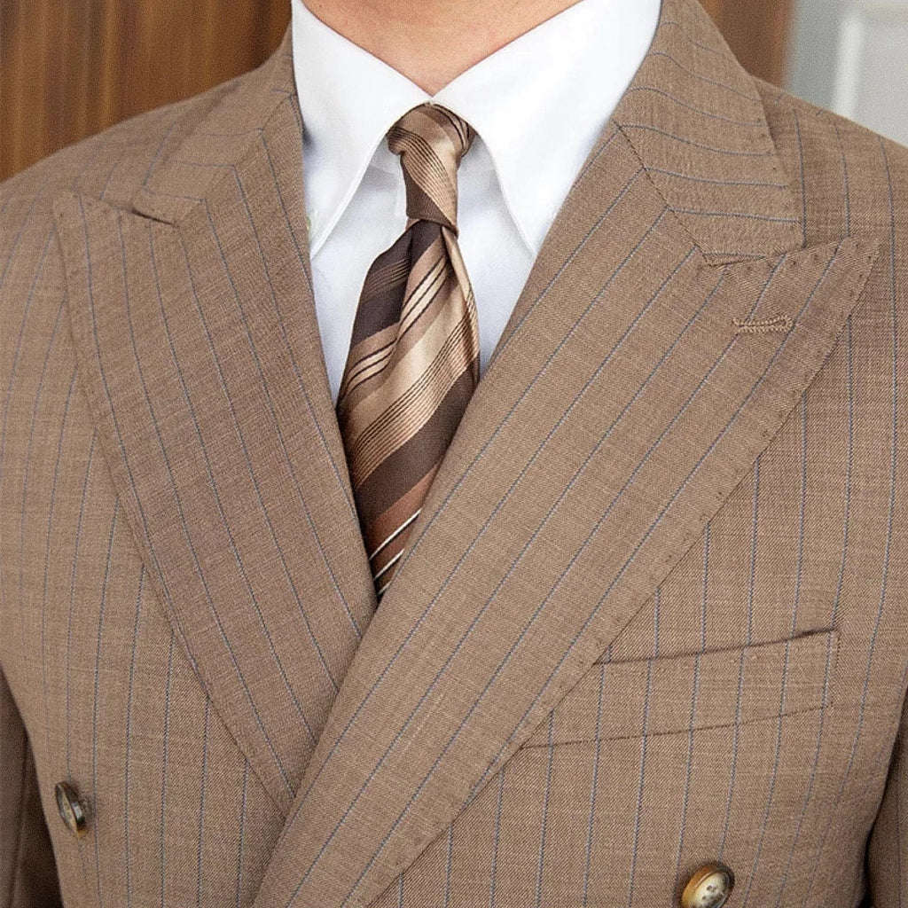 Men's Double-Breasted Blazer F009 | Relvorn