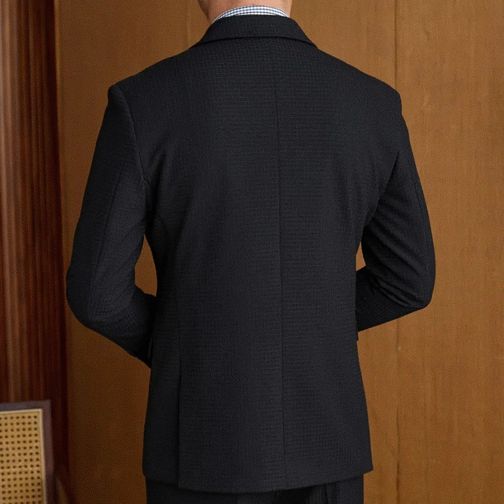 Men's Double-Breasted Blazer F011 | Relvorn