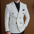 Men's Double-Breasted Blazer F011 | Relvorn