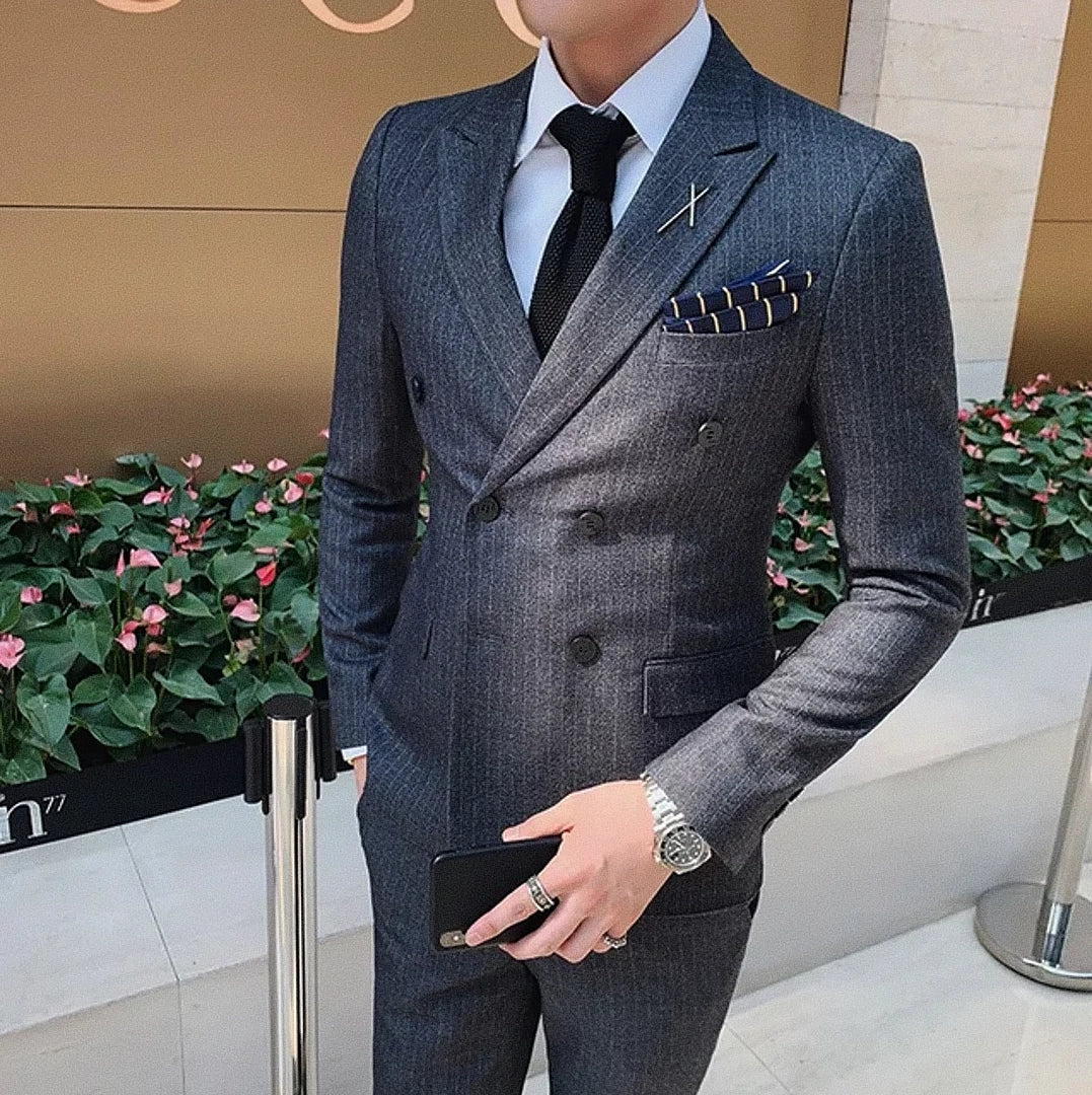 Men's Double-Breasted Blazer | Relvorn
