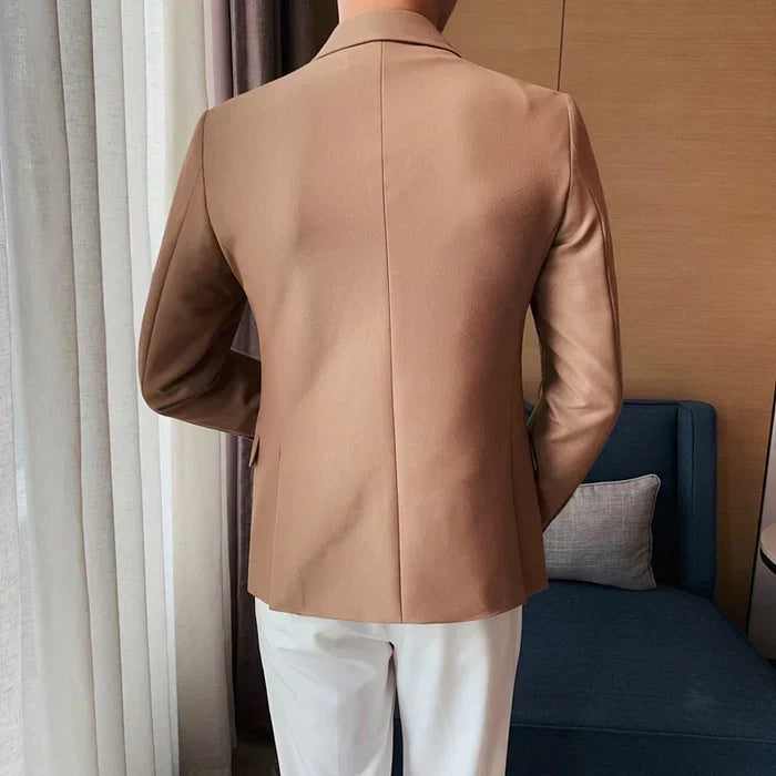 Men's Double-Breasted Blazer F016 | Relvorn