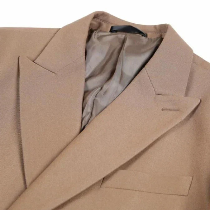 Men's Double-Breasted Blazer F016 | Relvorn
