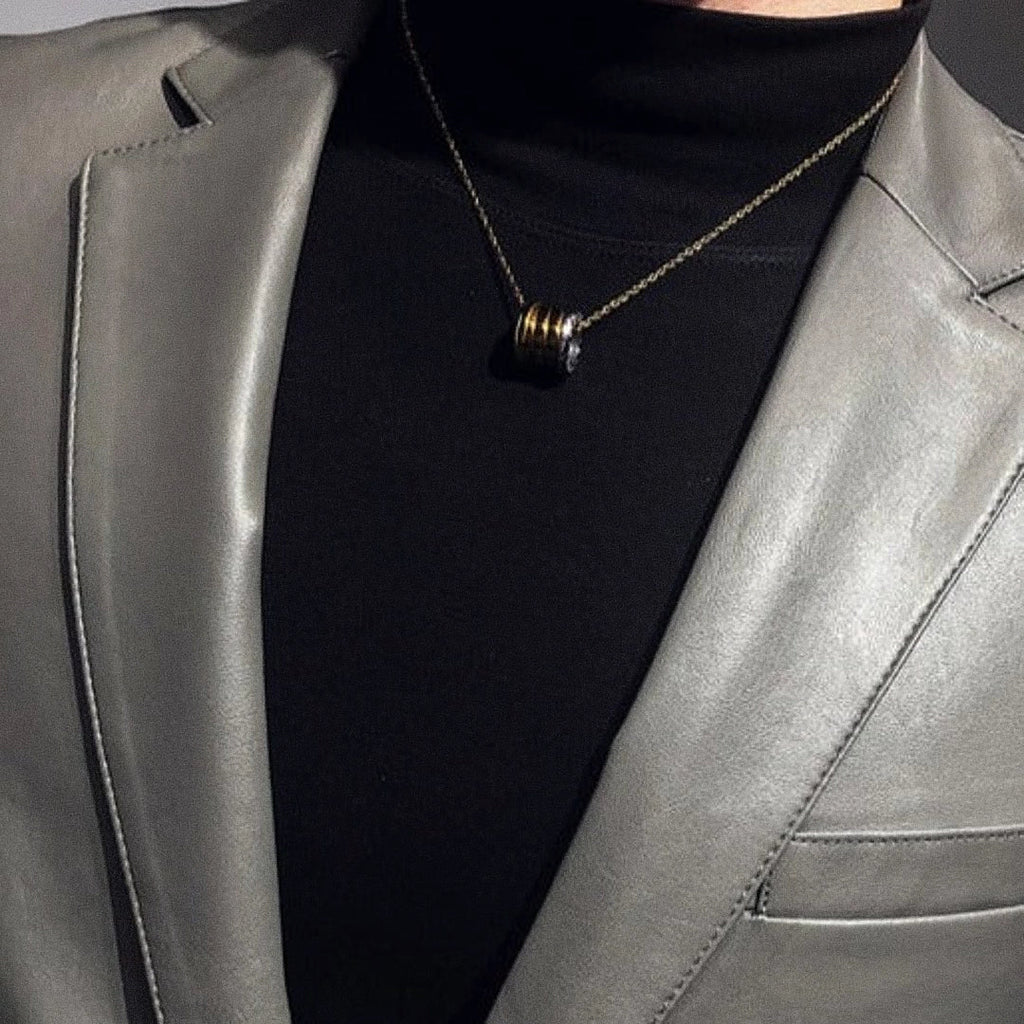 Men's Leather Blazer Lancaster | Relvorn