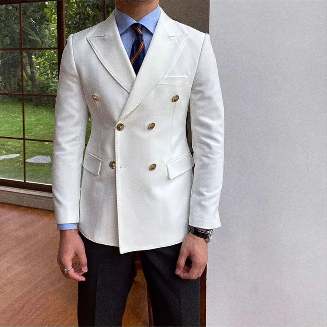 Men's Double-Breasted Blazer F008 | Relvorn