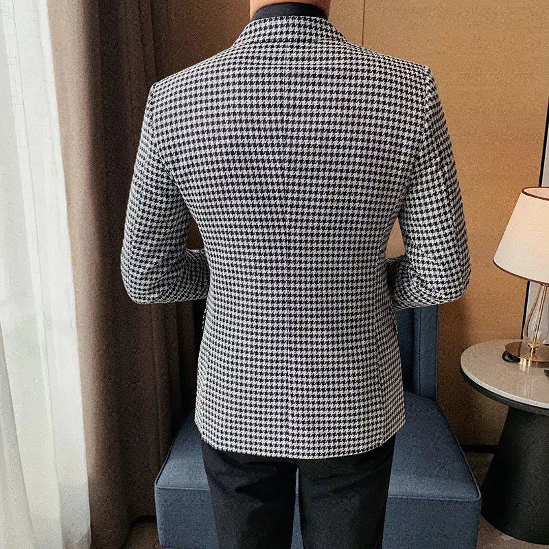 Men's Blazer Checked F019 | Relvorn