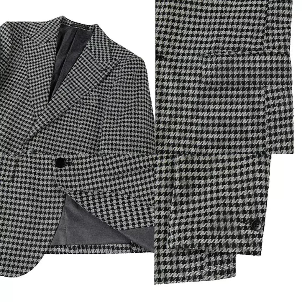 Men's Blazer Checked F019 | Relvorn