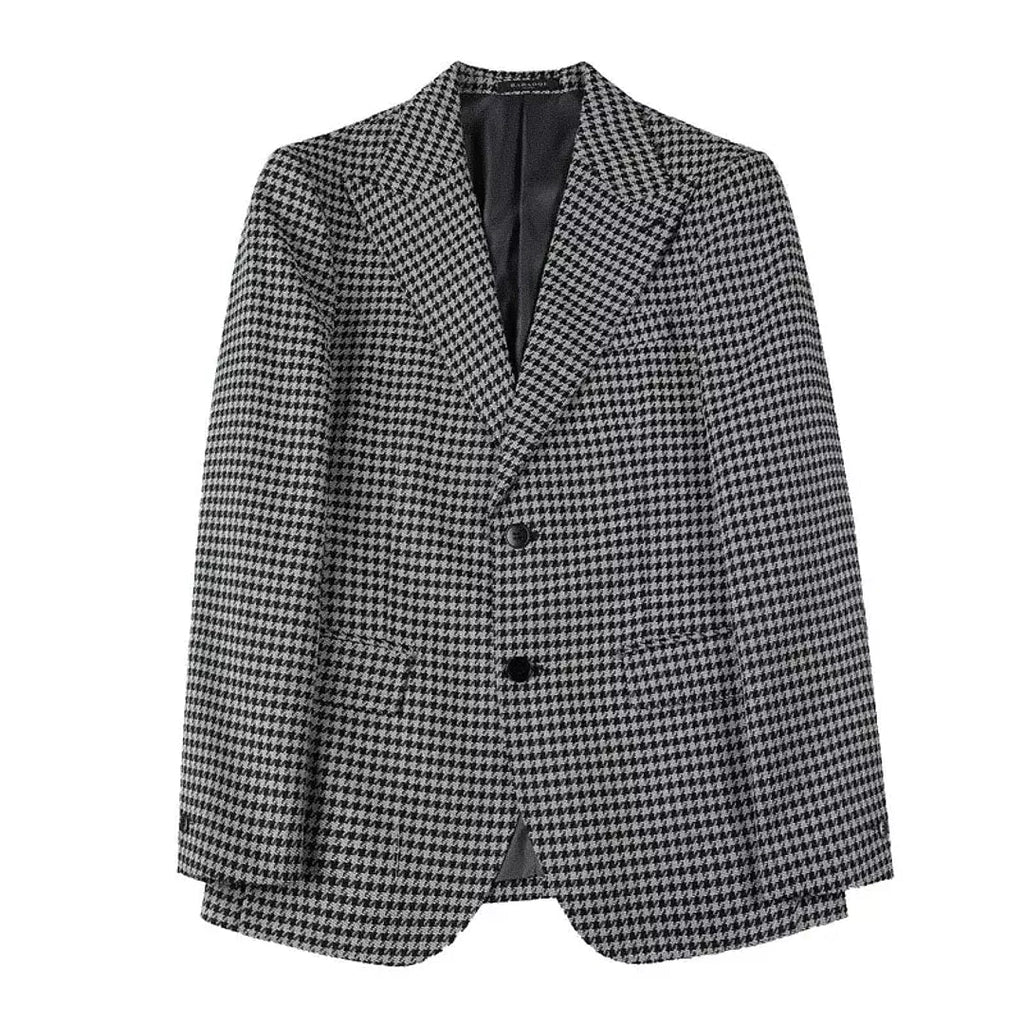 Men's Blazer Checked F019 | Relvorn