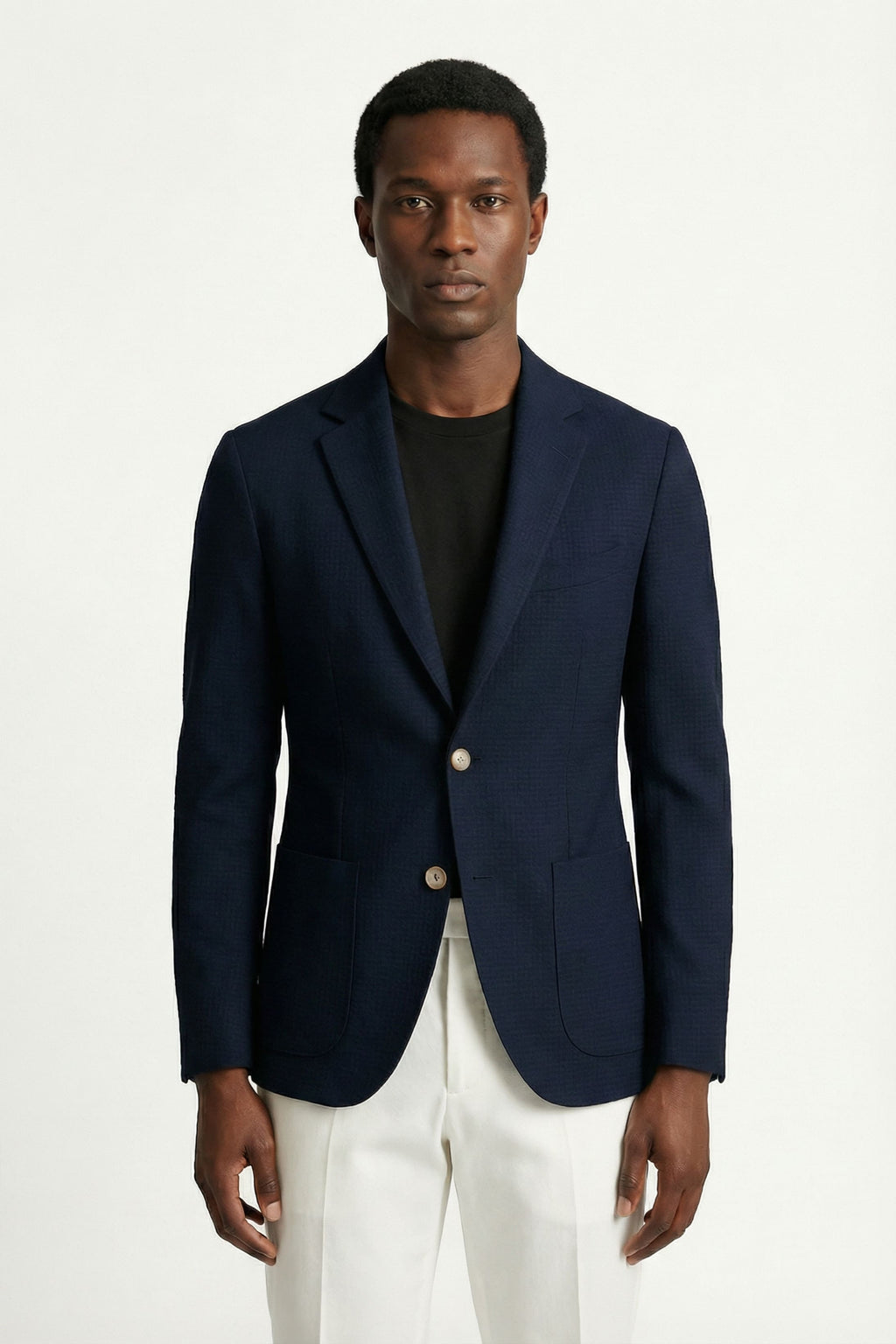 Men's Slim Fit Blazer Noble with Notch Lapel | Relvorn