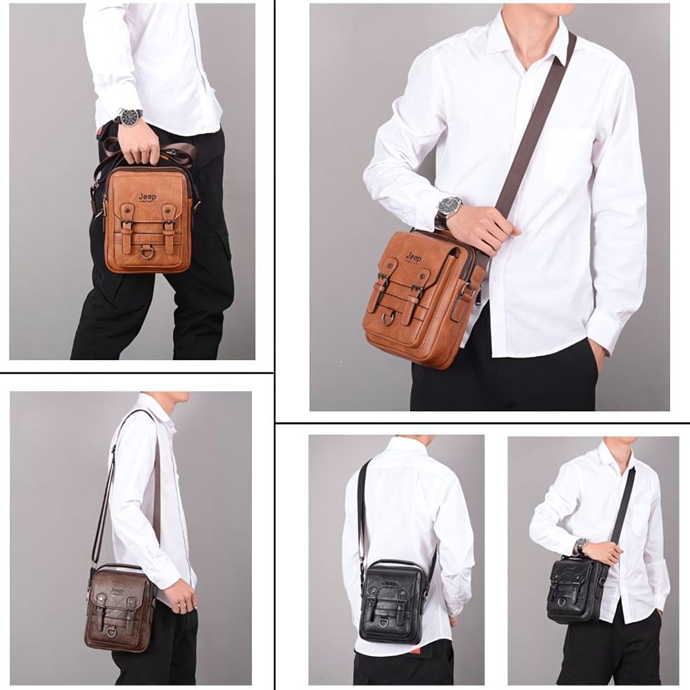 Men's Crossbody Jeep Shoulder Bag | Relvorn