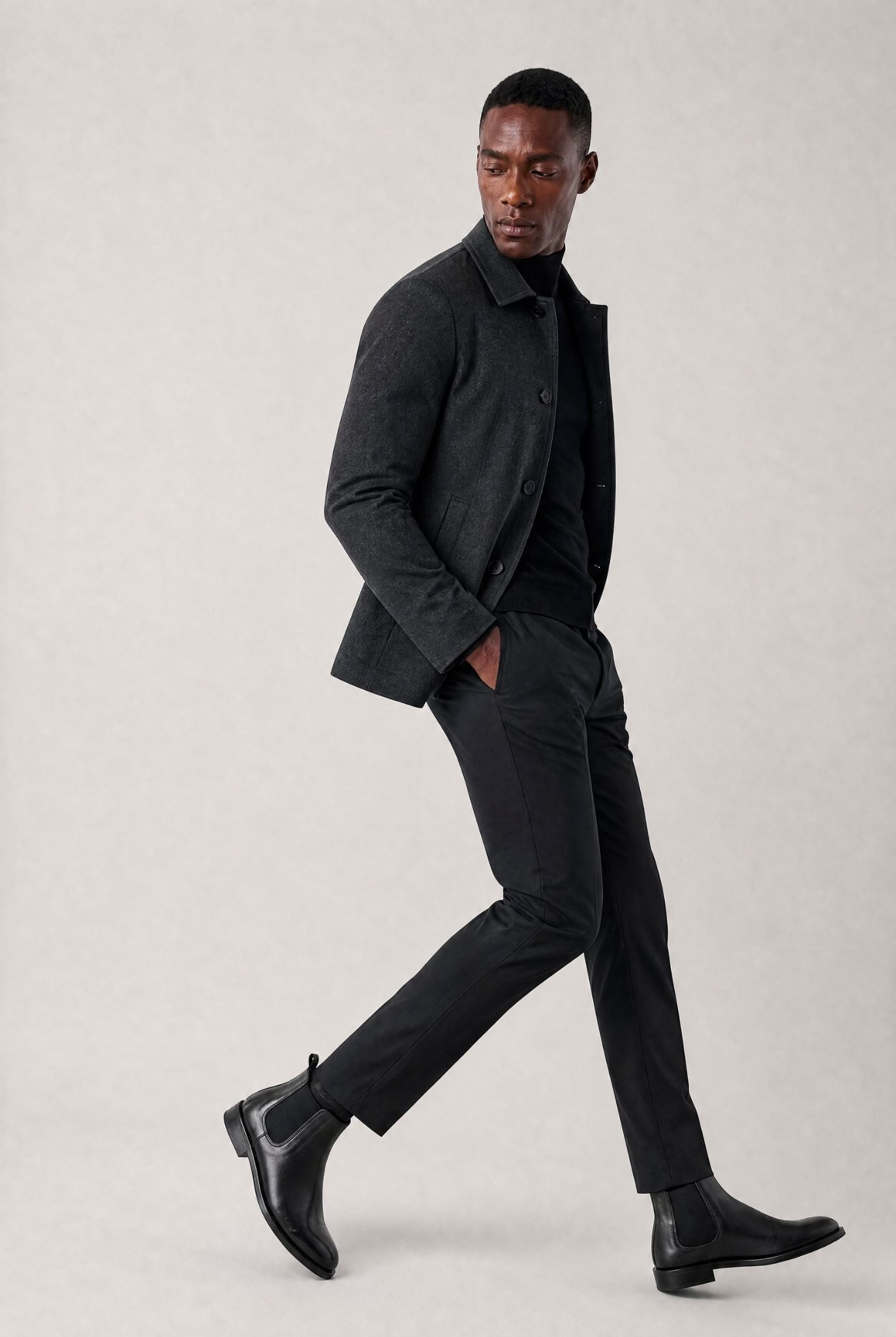 Men's Leather with Design Classic Britânico Chelsea Boots | Relvorn