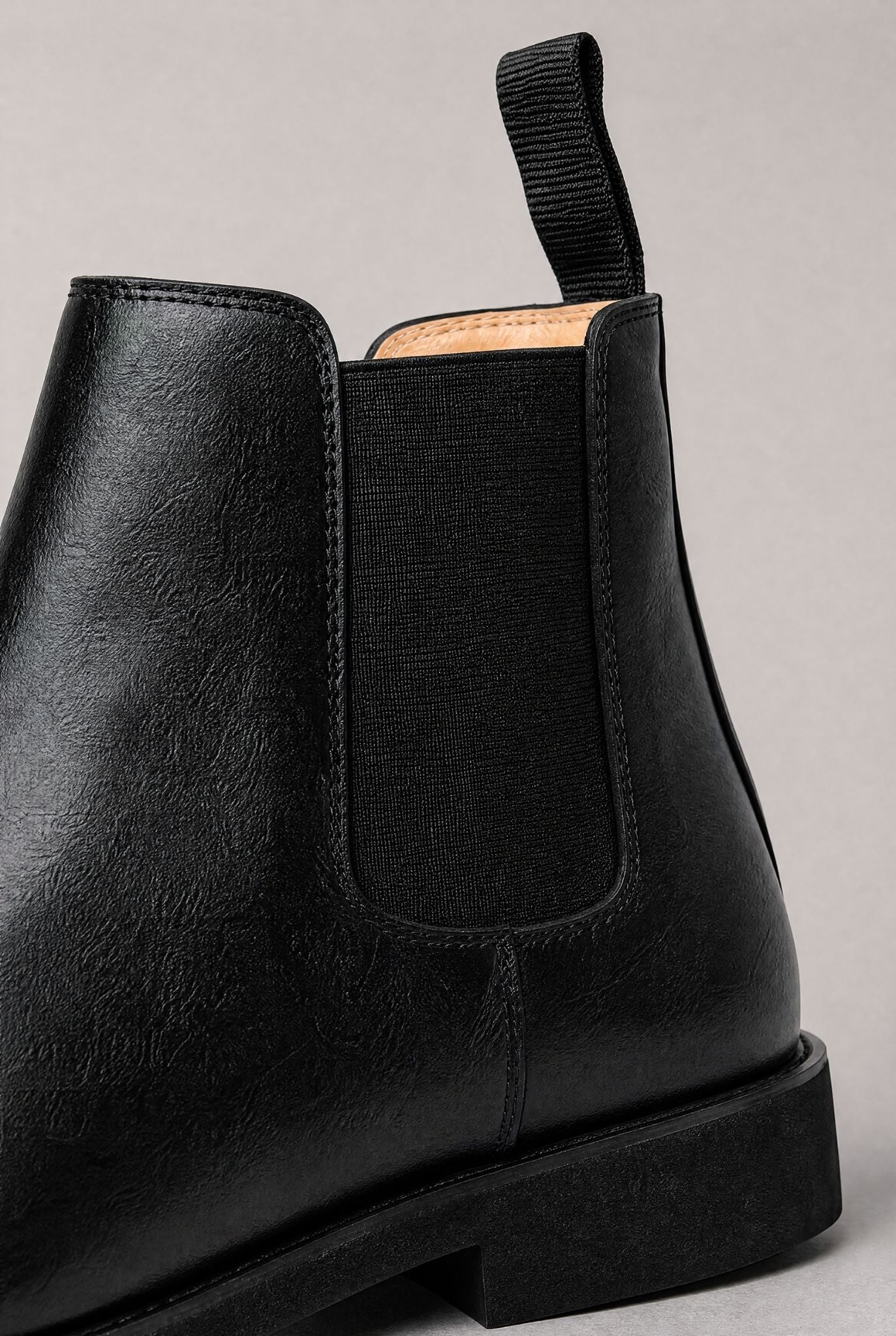 Men's Leather with Design Classic Britânico Chelsea Boots | Relvorn