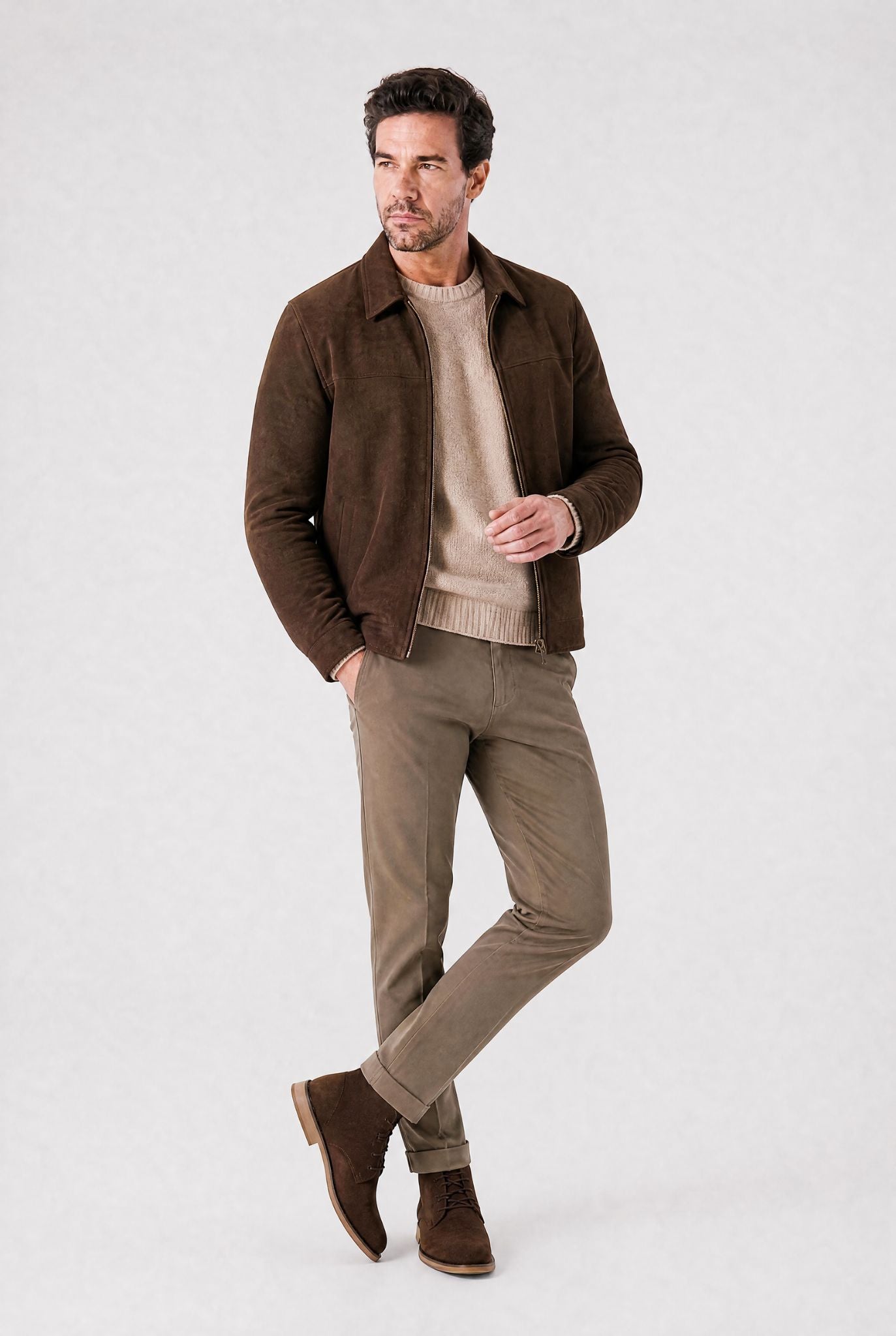 Men's Timeless British Suede Boots | Relvorn