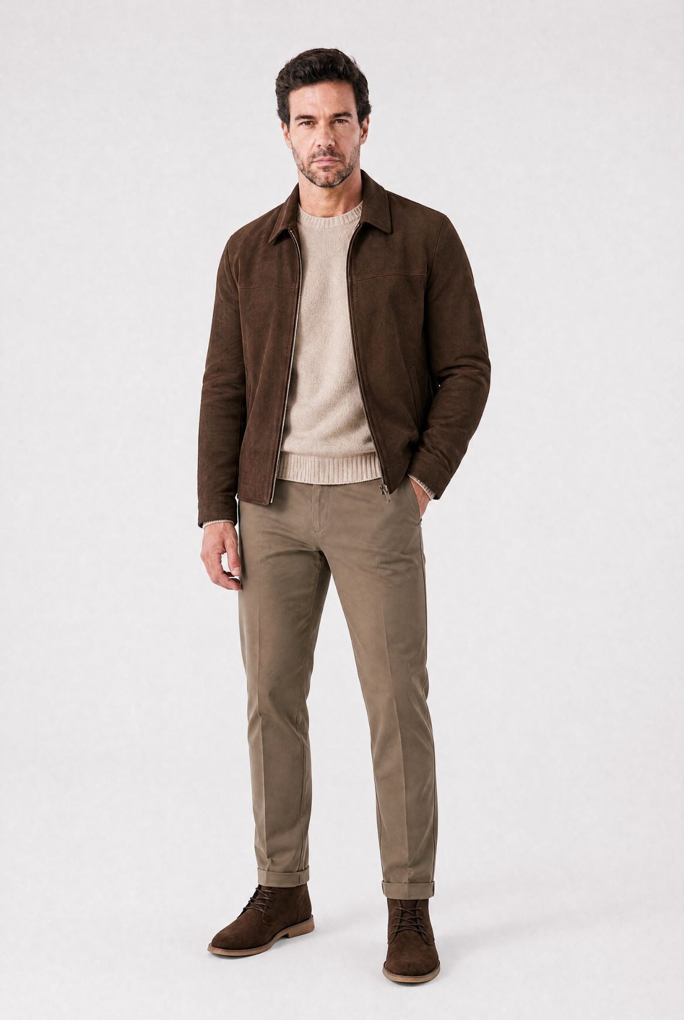 Men's Timeless British Suede Boots | Relvorn