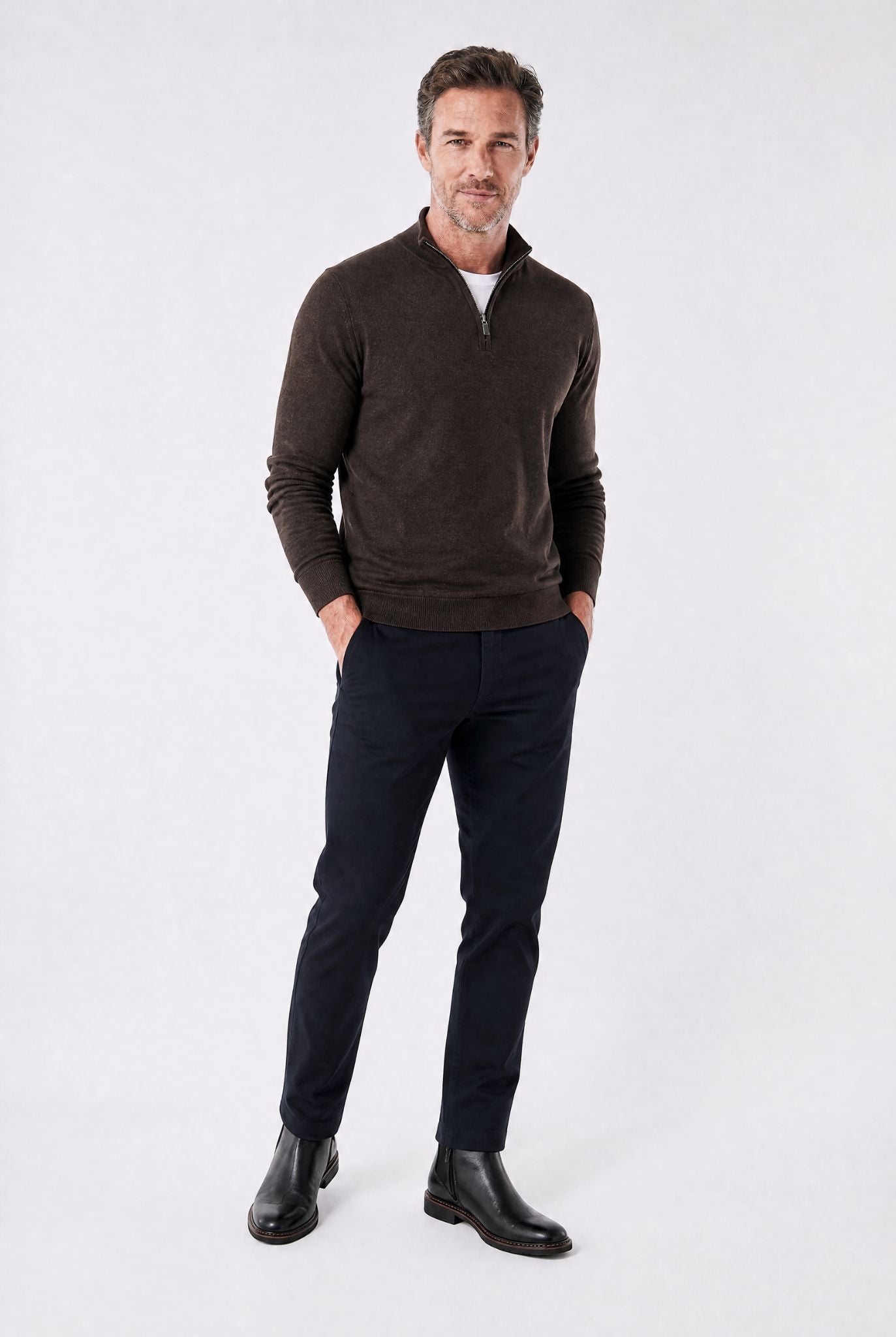 Men's Leather with Lined Interior Boots | Relvorn