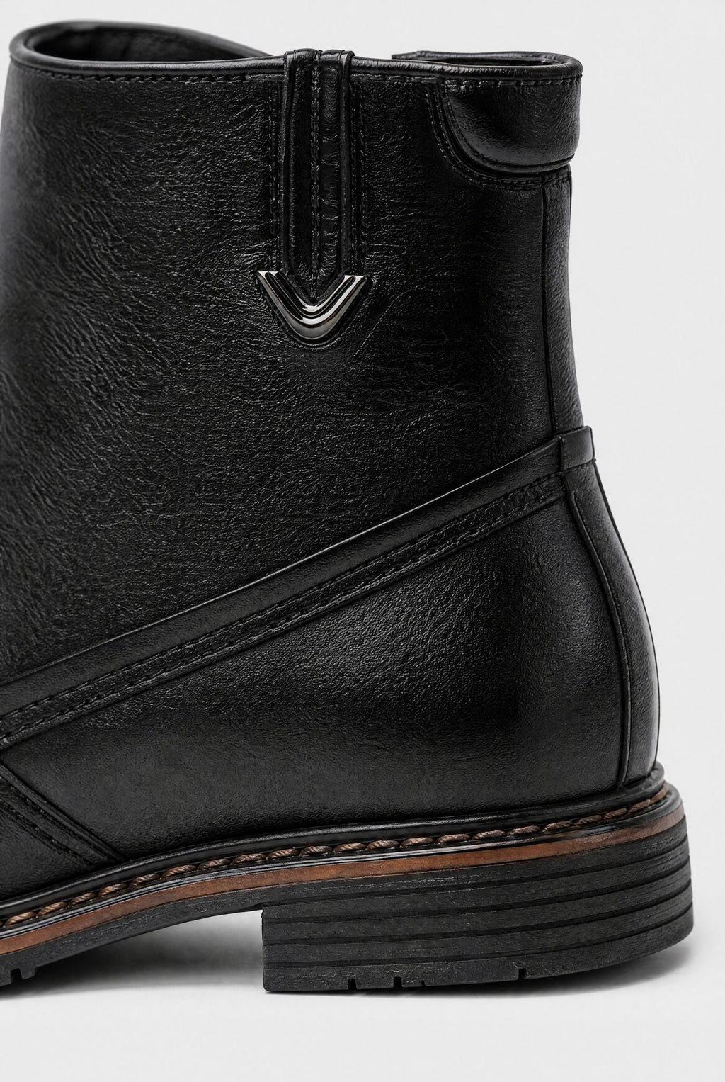 Men's Leather with Lined Interior Boots | Relvorn