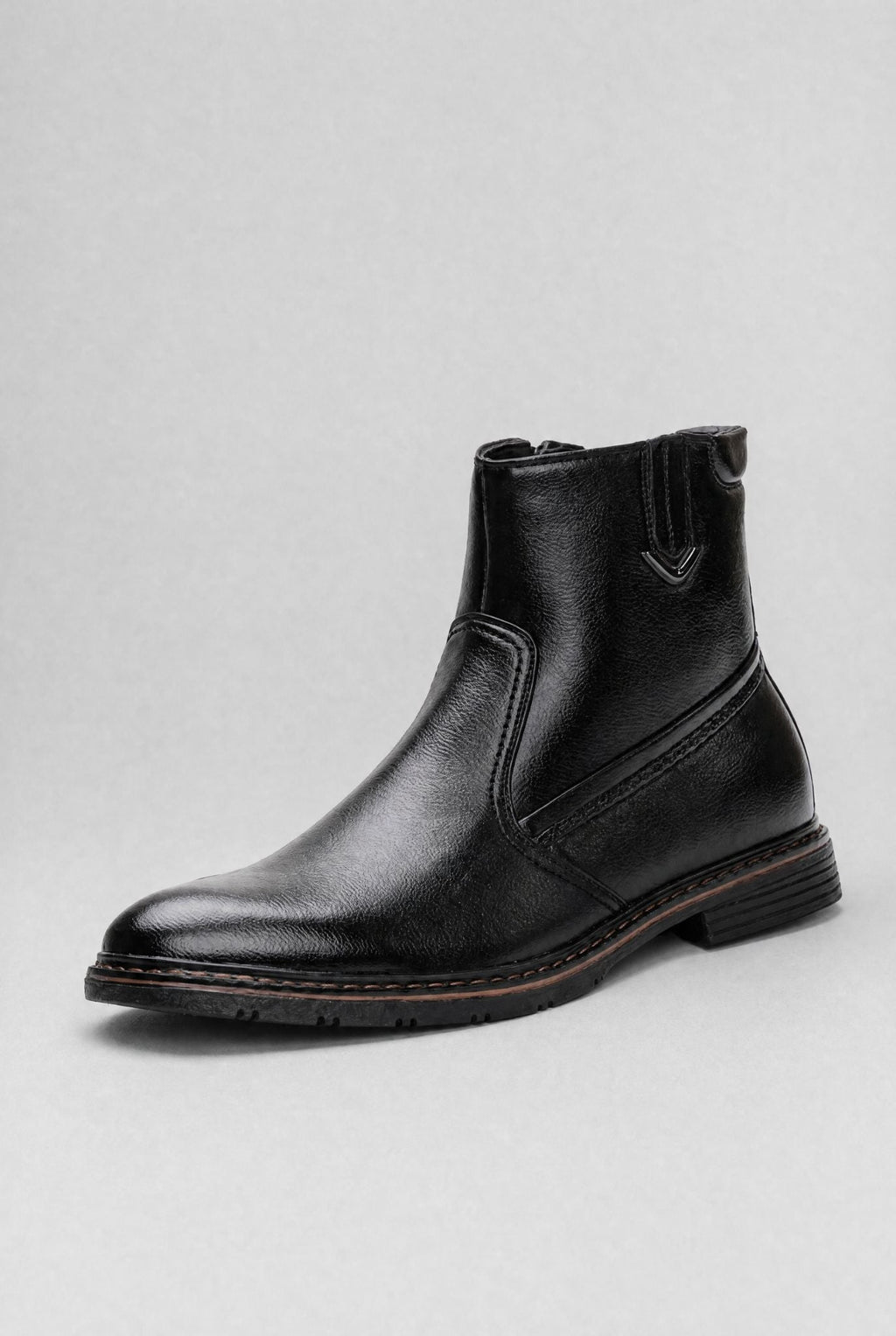 Men's Leather with Lined Interior Boots | Relvorn