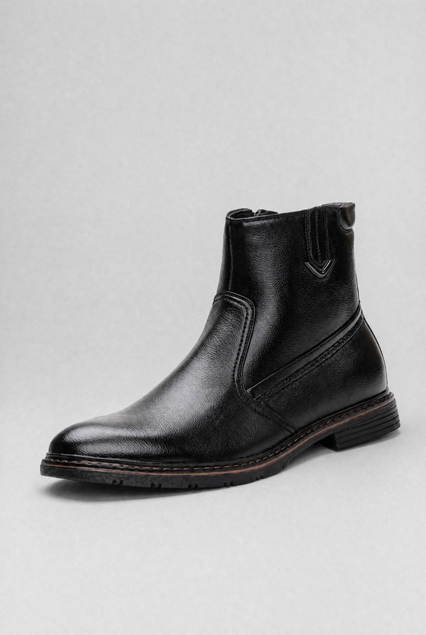 Men's Leather with Lined Interior Boots | Relvorn