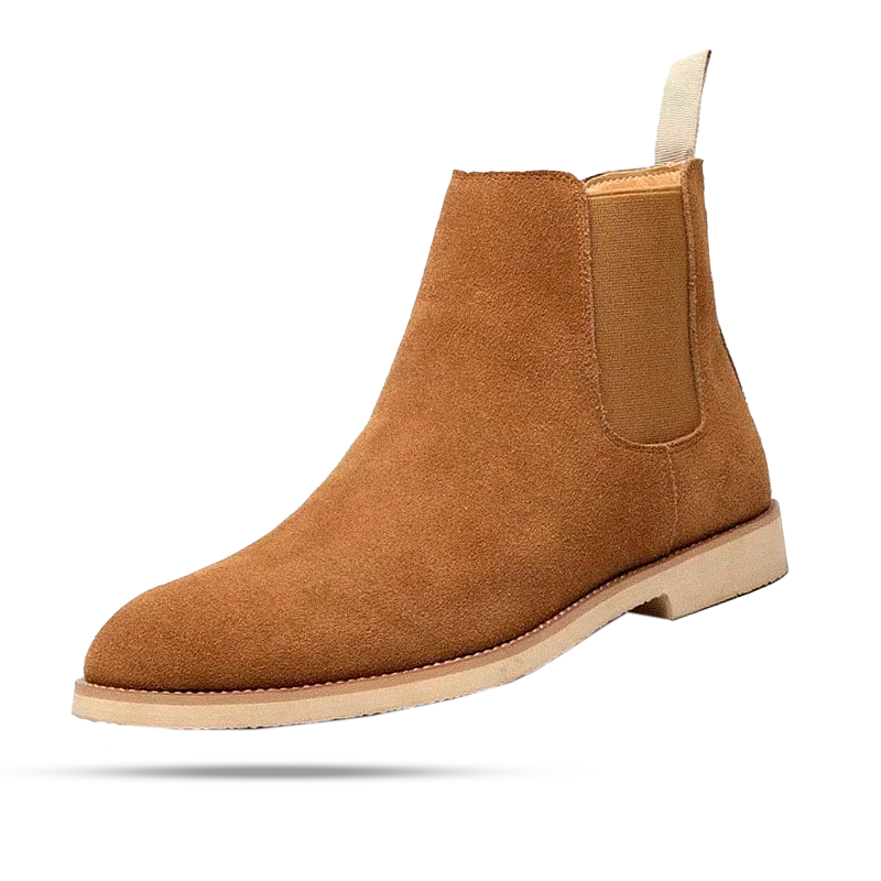 Men's Leather and Suede Camden Chelsea Boots | Relvorn