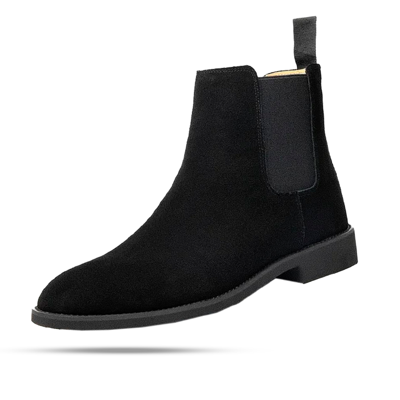 Men's Leather and Suede Camden Chelsea Boots | Relvorn