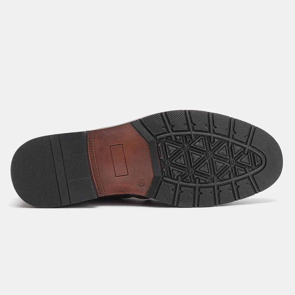 Men's Leather with Lined Interior Boots | Relvorn