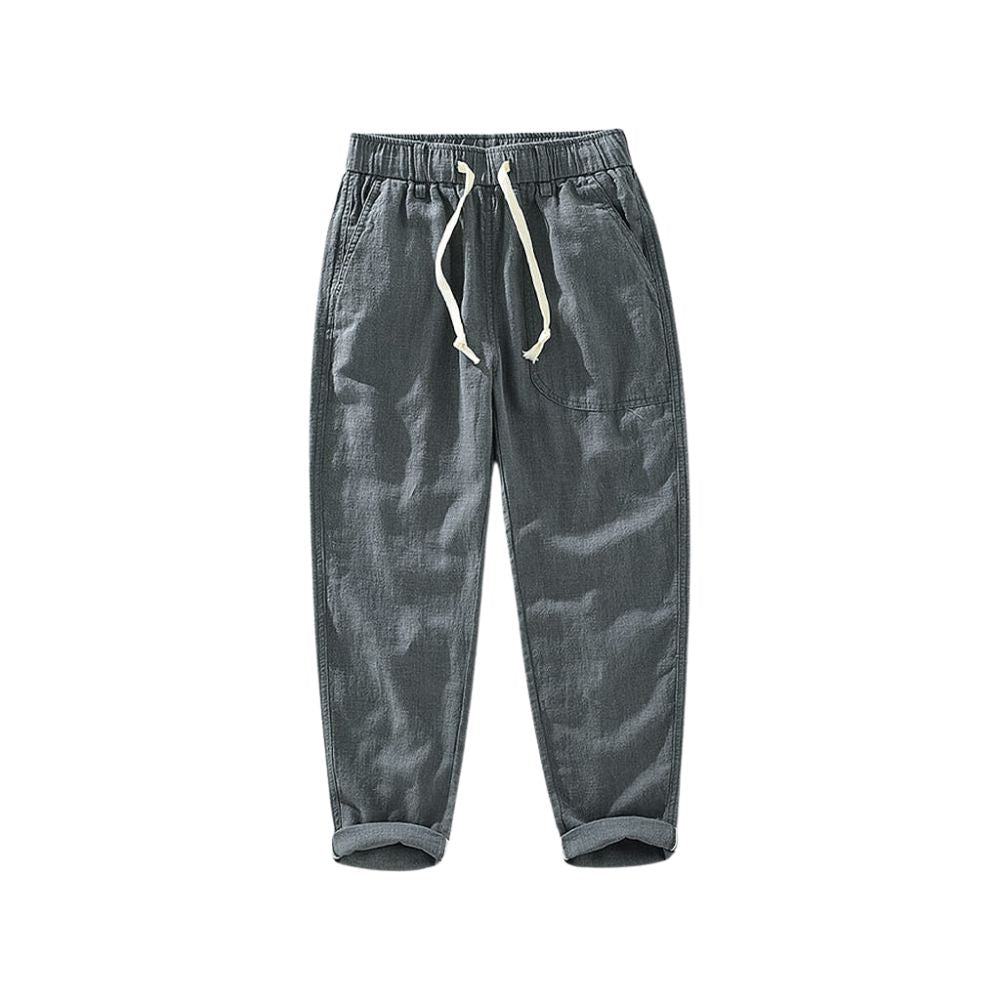 Men's Carneiros Linen Trousers | Relvorn