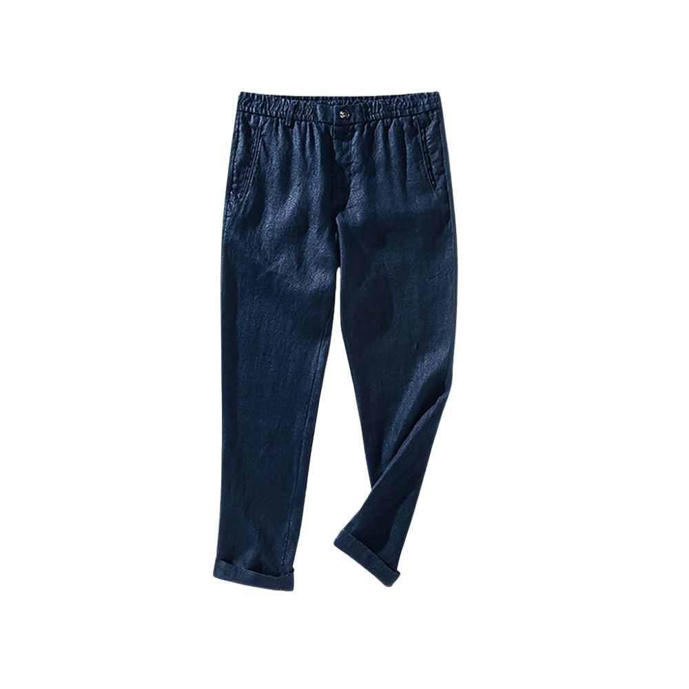 Men's Capri Linen Trousers | Relvorn