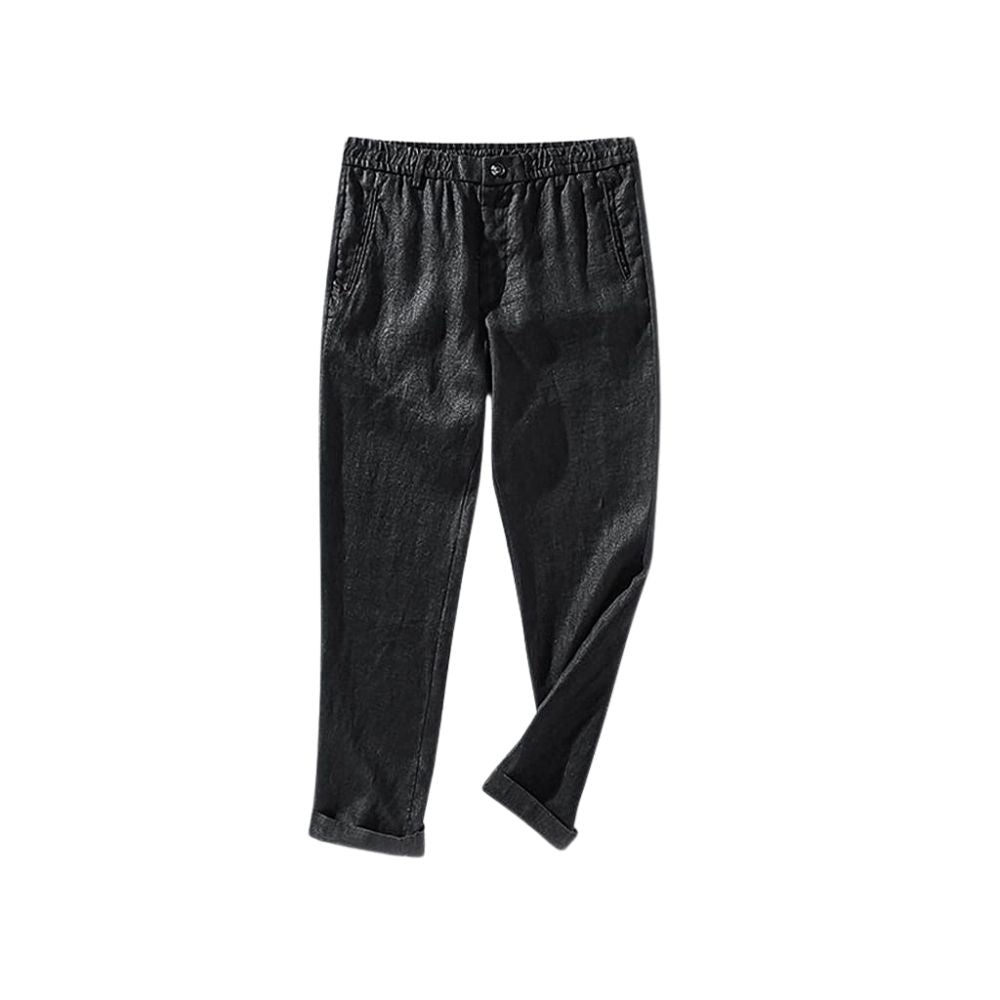 Men's Capri Linen Trousers | Relvorn