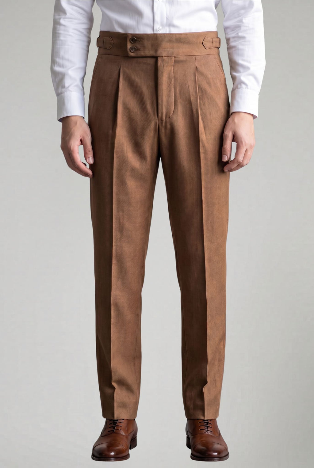 Men's Strap Lateral Tailored Trousers | Relvorn