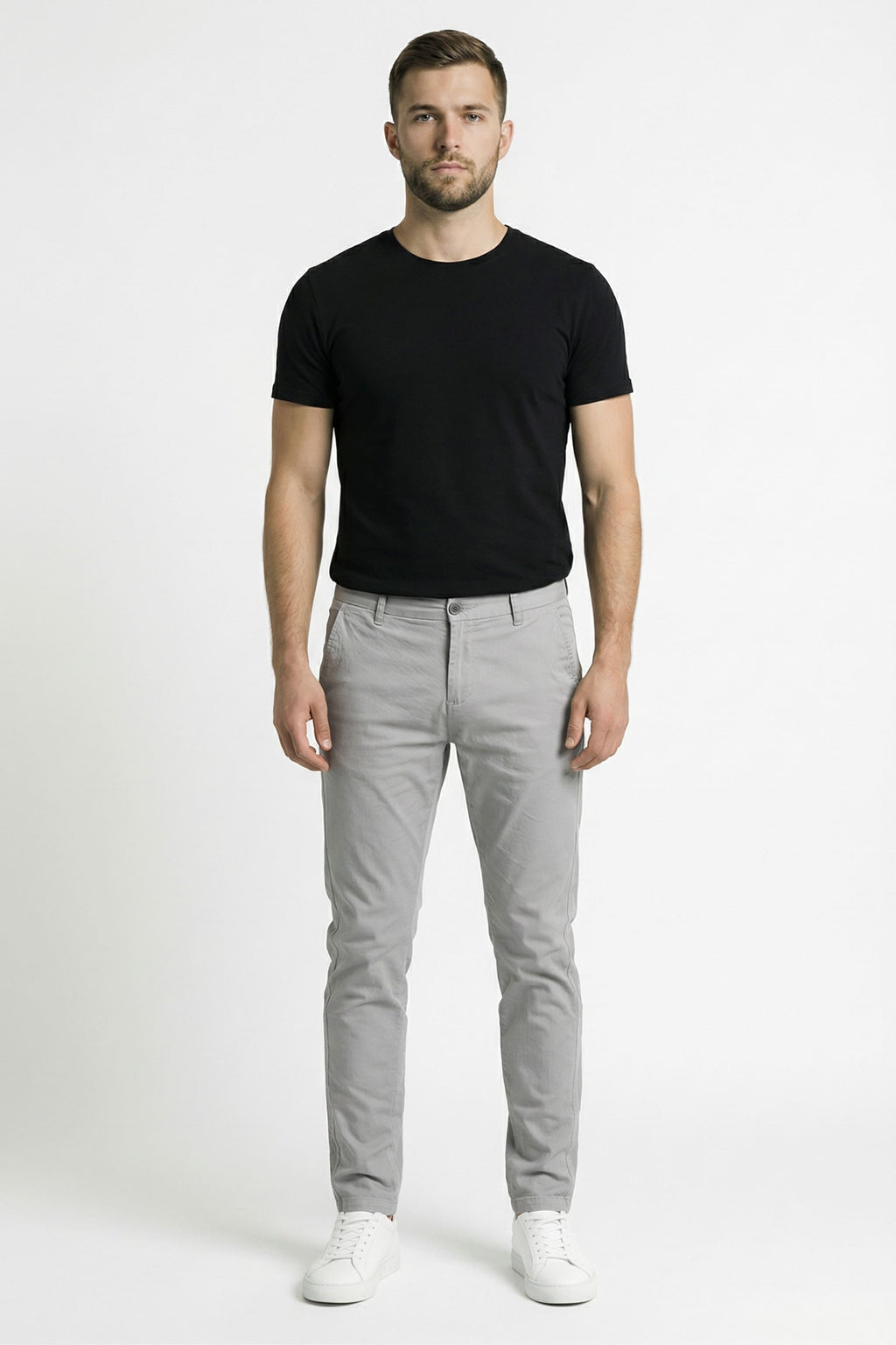 Men's Slim Fit in Chino Trousers | Relvorn