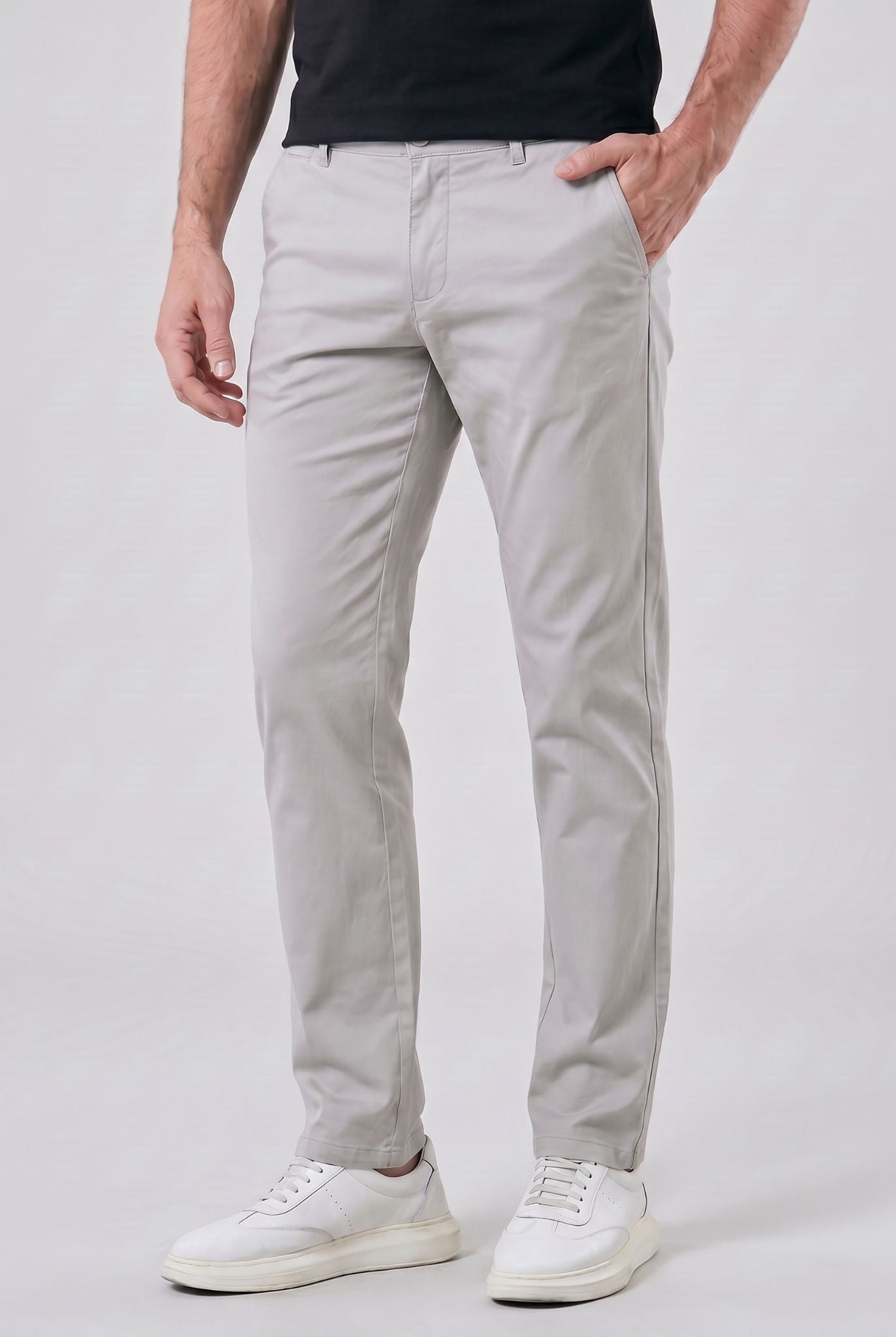 Men's Regular Chino Trousers | Relvorn