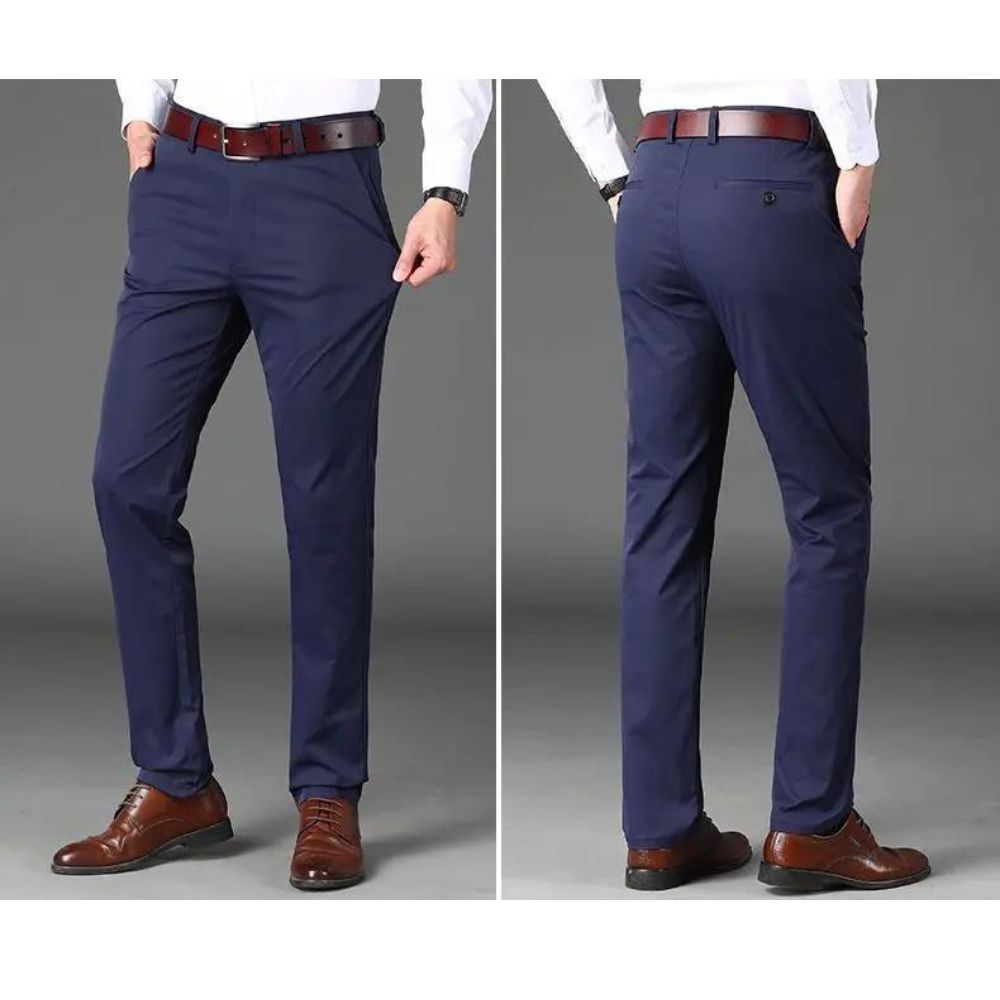 Men's Clean-cut Tailored Trousers | Relvorn