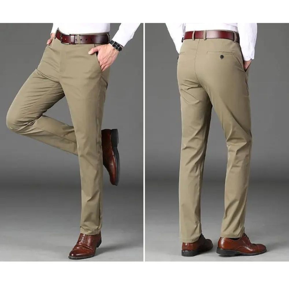 Men's Clean-cut Tailored Trousers | Relvorn